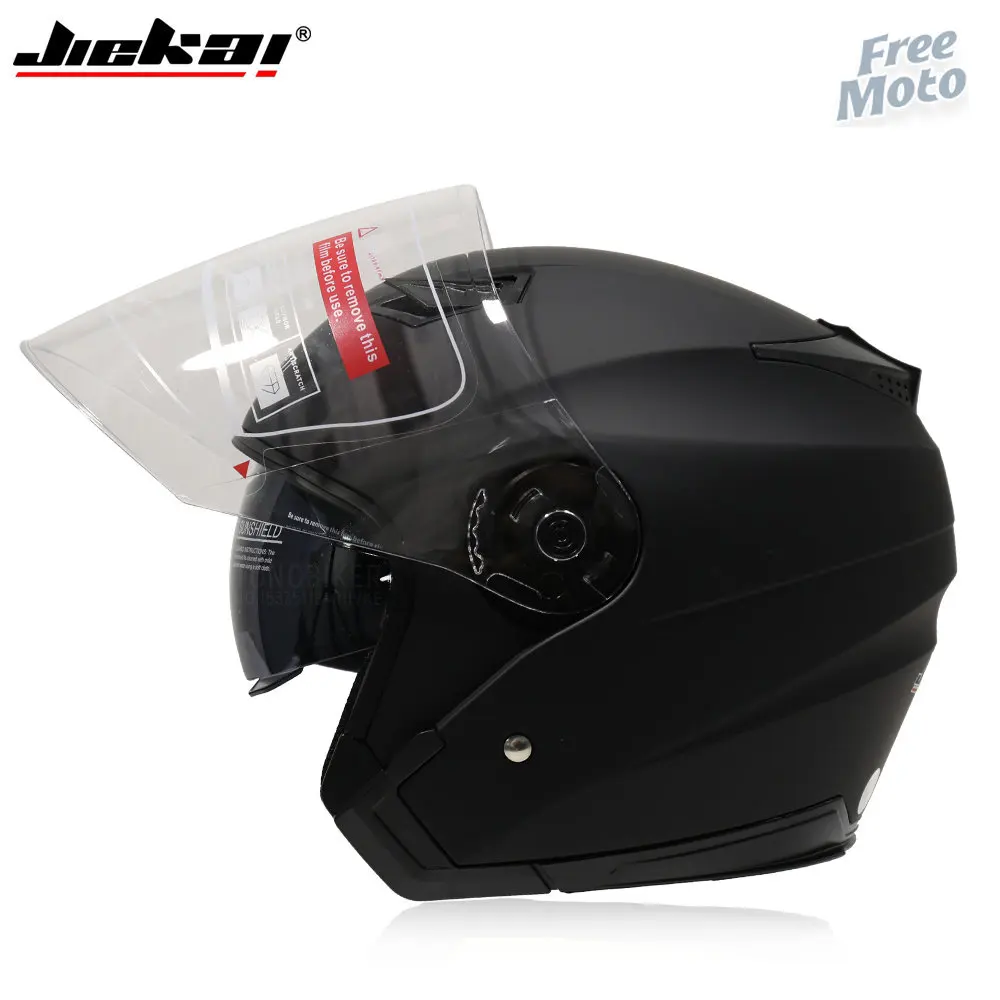 Motorbike Casco Go Kart Scooter Motor Van Motorcycle Dual Lens Vintage Helmets Four Seasons Racing Half Helmets Casque Helmet