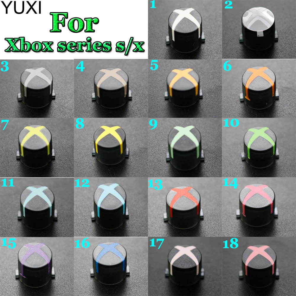 Replacement For Microsoft Xbox Series X Wireless Controller ABXY Button kit For Xbox S X Gamepad Buttton  Accessories