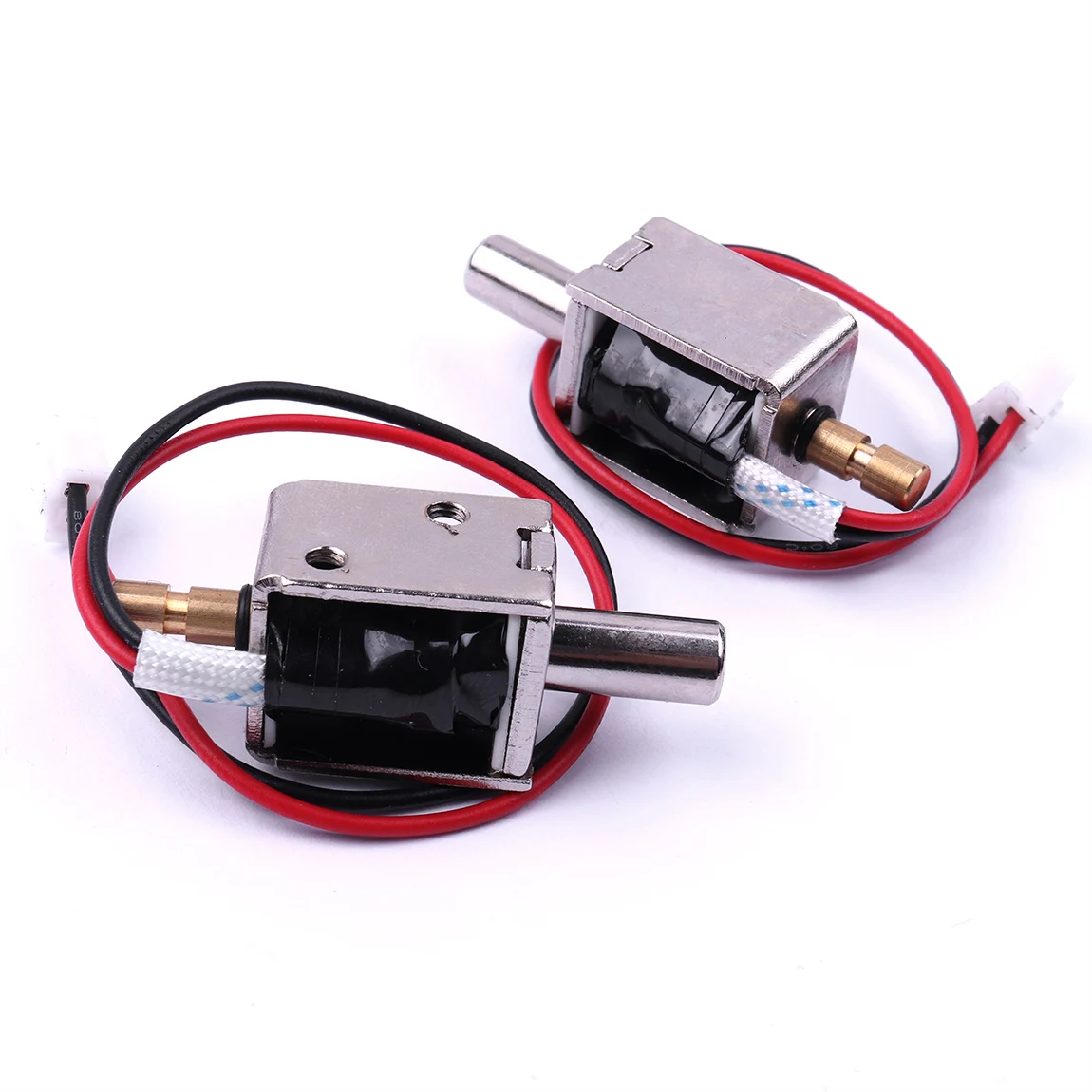 

1/2pcs Electronic Lock Catch Door Gate 12V 0.43A Release Assembly Solenoid Universal Drawer Electric Solenoid Lock