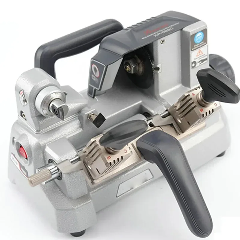 

24 В XP-009C горизонтальный станок для резки ключей, высокоэффективный дубликатор, машина для изготовления ключей с двойной головкой, ручная многофункциональная машина для ключей