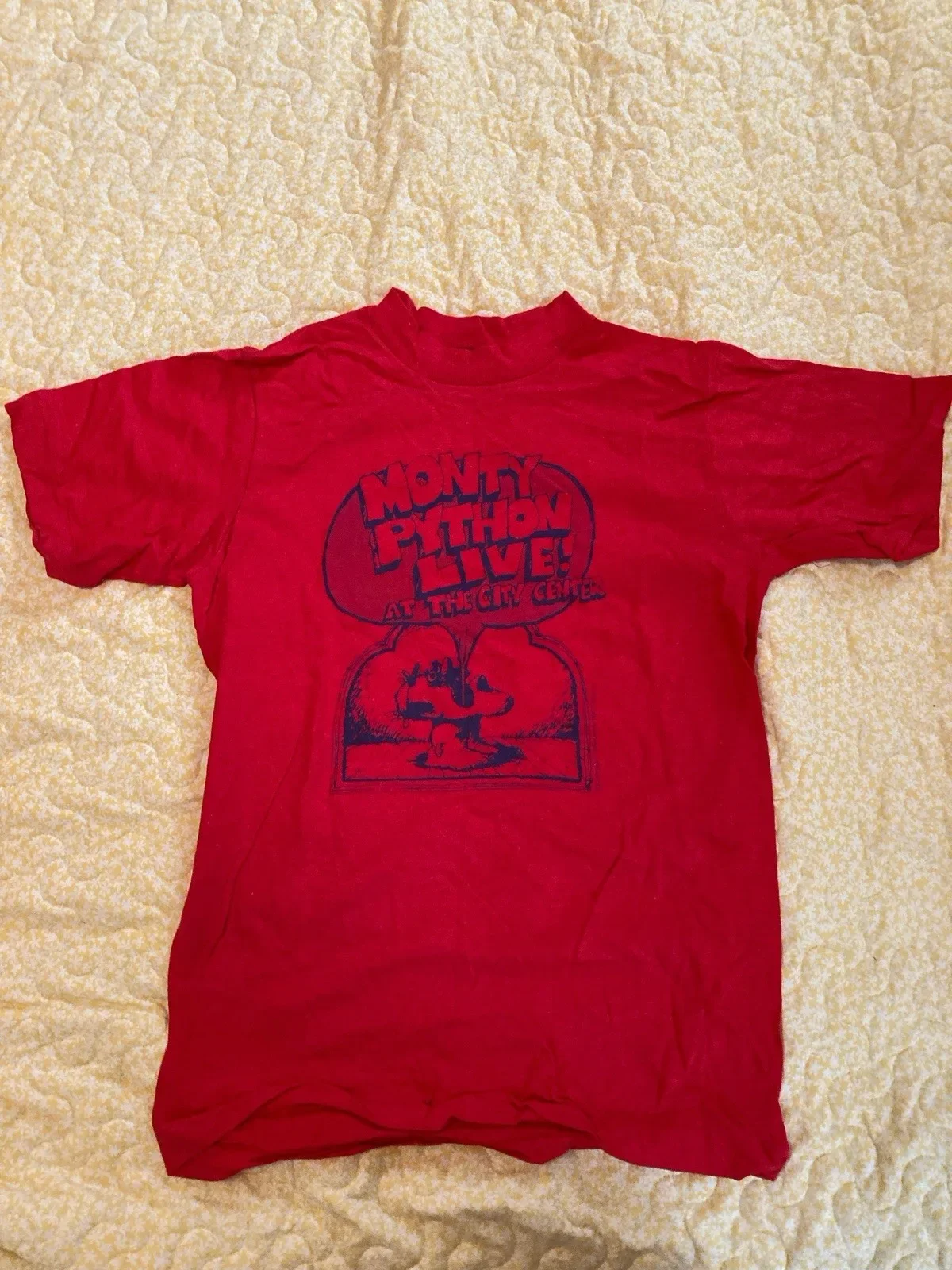 Monty Python Live At The City Center Vintage 1976 TShirt