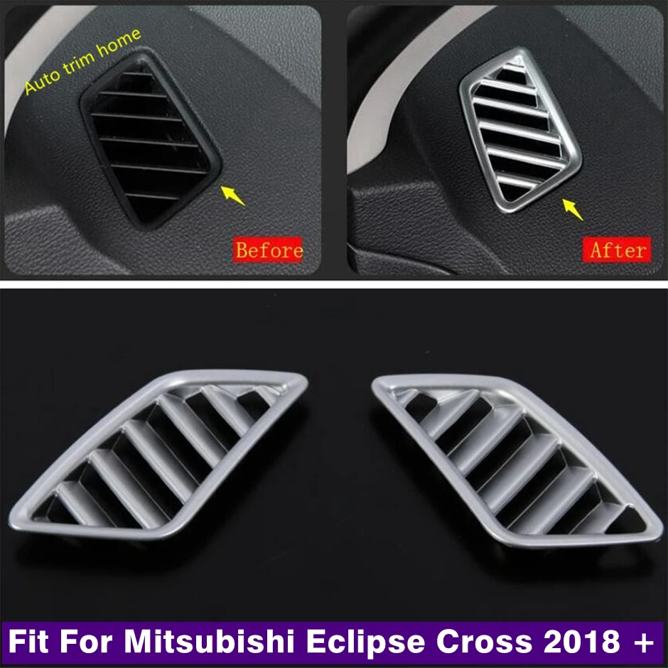 

Dashboard Air Conditioning AC Vent Outlet Decoration Frame Cover Trim For Mitsubishi Eclipse Cross 2018 - 2022 Car Accessories