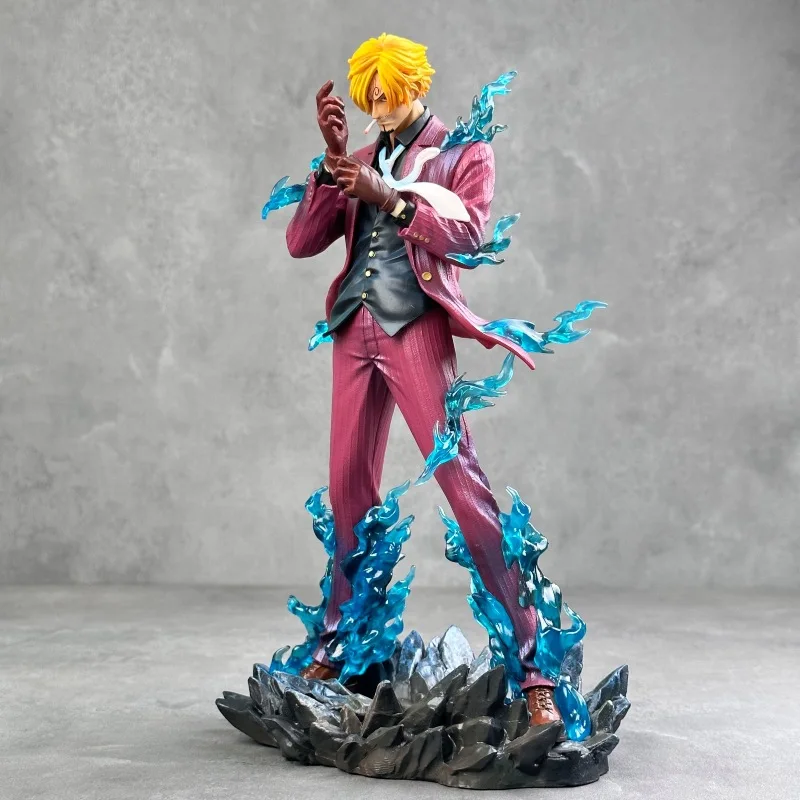 بانداي قطعة واحدة الملك تيان هوي شان تشى الشيطان لهب Xiangji CK تشاو اللعب نموذج تمثال الحلي المصنوعة يدويا