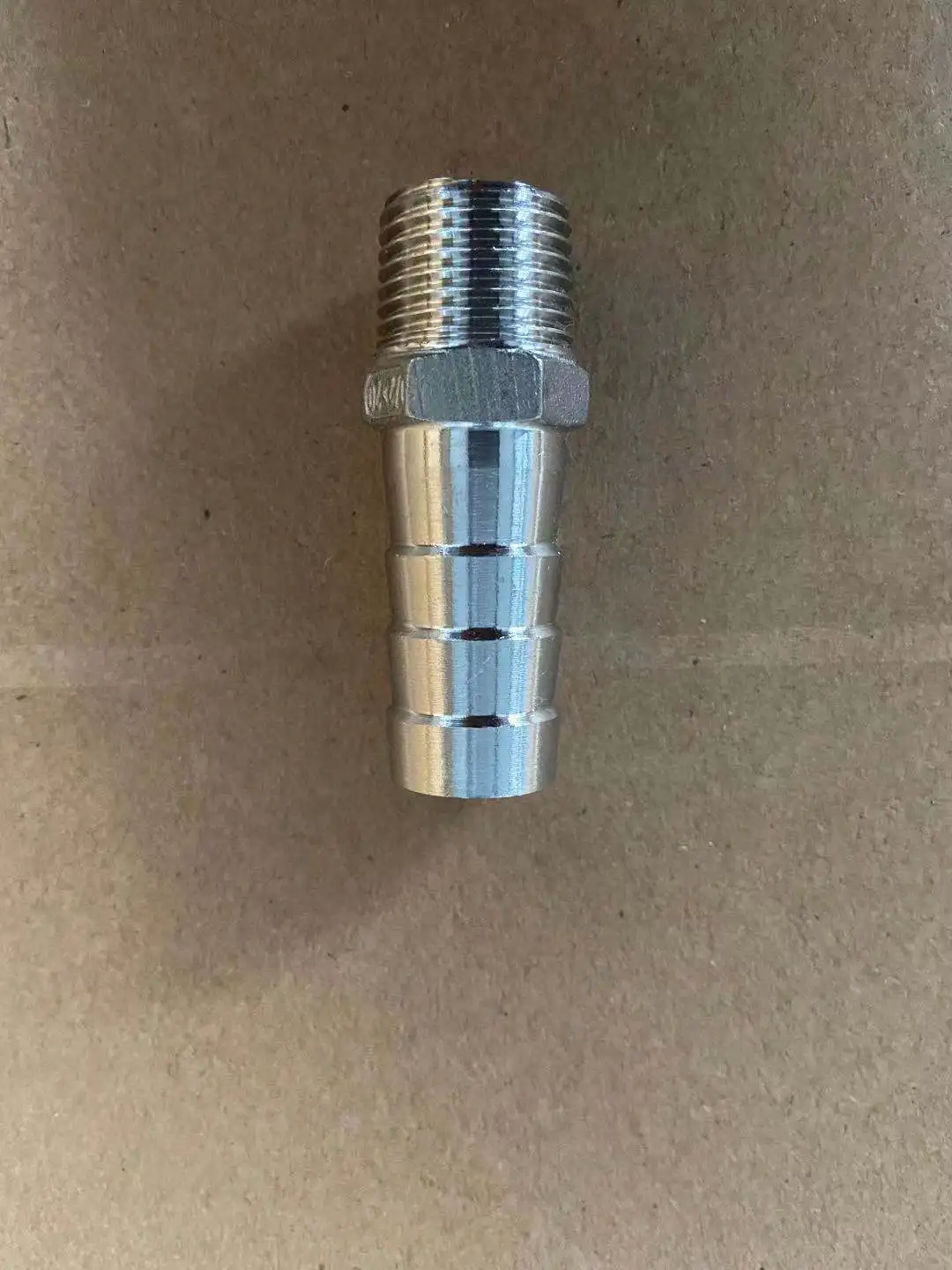 Stainless Steel 304 BSP Male Thread Pipe Fitting X Barb Hose Tail Reducer Pagoda Joint Coupling Connector