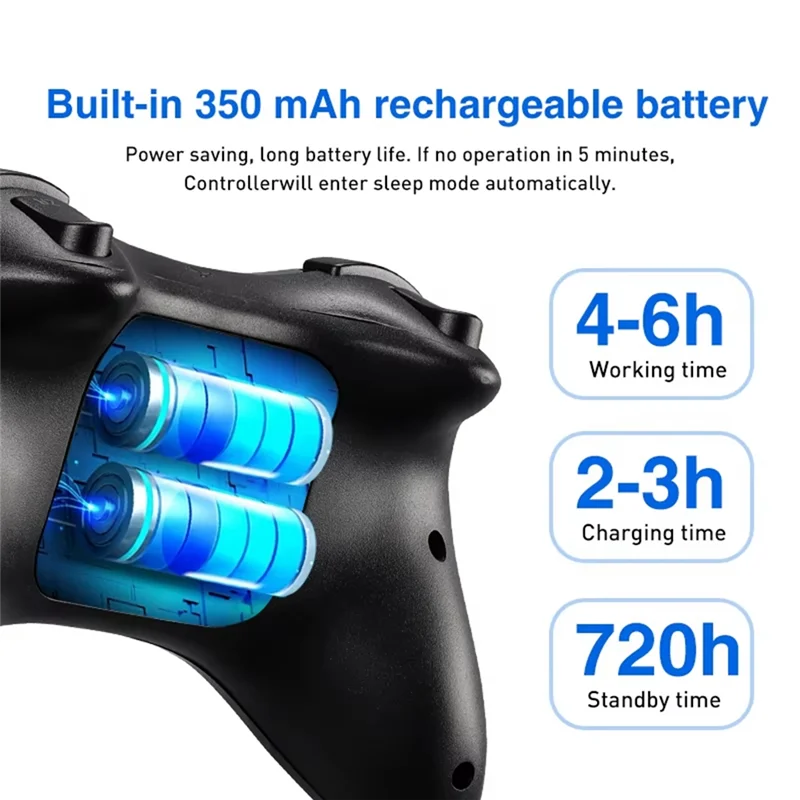 SQPP-Bluetooth беспроводной геймпад для Nintendo для Wii U Pro двойной аналоговый пульт дистанционного управления для Wii U джойстик контроллер белый