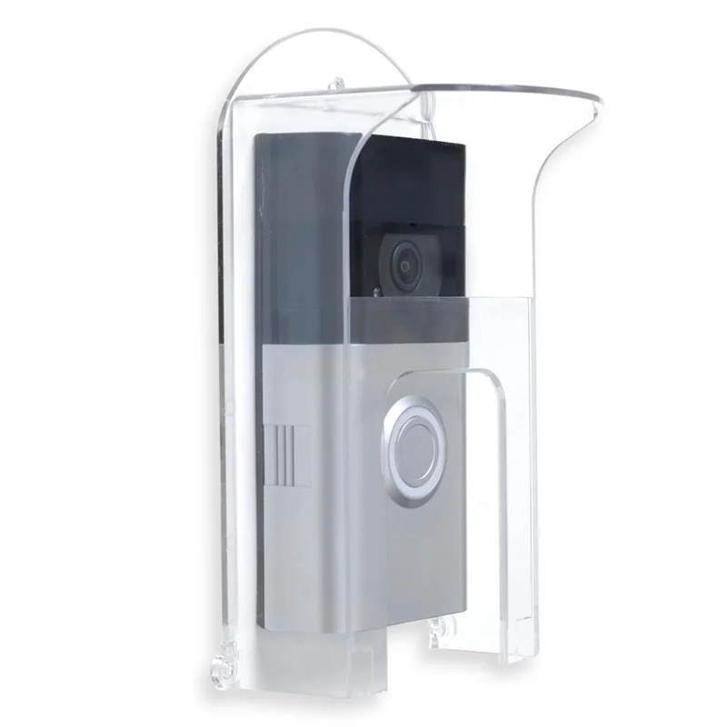 Transparent Plastic Doorbell Rain Cover Suitable for Ring Models Doorbell Waterproof Protector Shield Video Doorbells