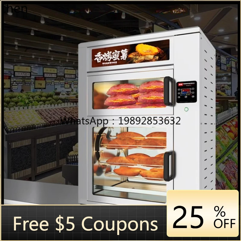 

KX машина для жареного сладкого картофеля, коммерческий электрический нагрев, жареный сладкий картофель, кукуруз, картофель, автоматическая электрическая духовка