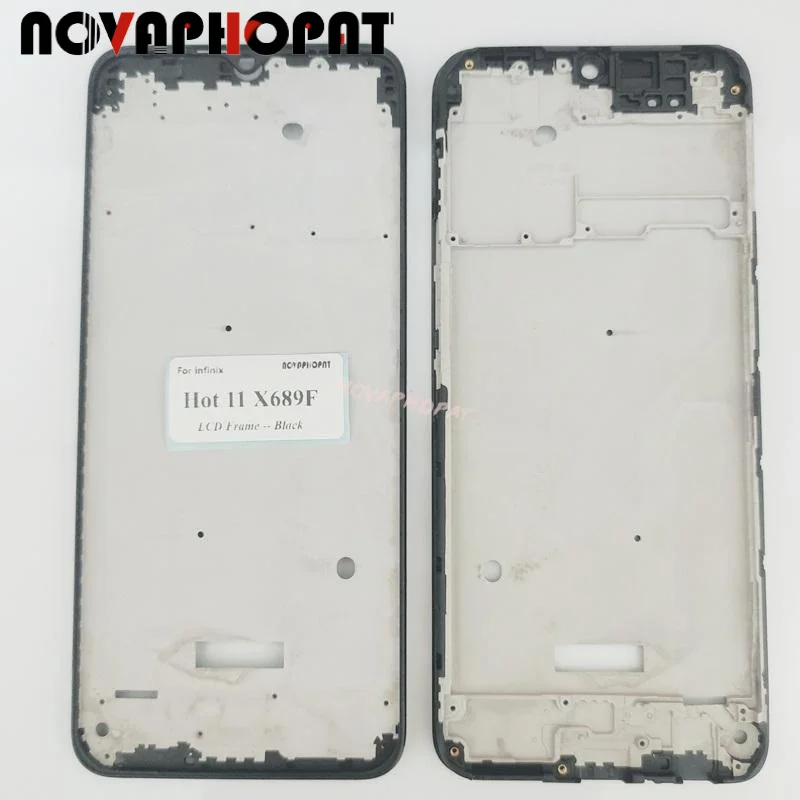 LCD Display Frame Front Housing Cover Chassis Bezel Case For  Infinix Hot 11 X689F ( Helio G37) / 10s / 10T X689 X689C X689B