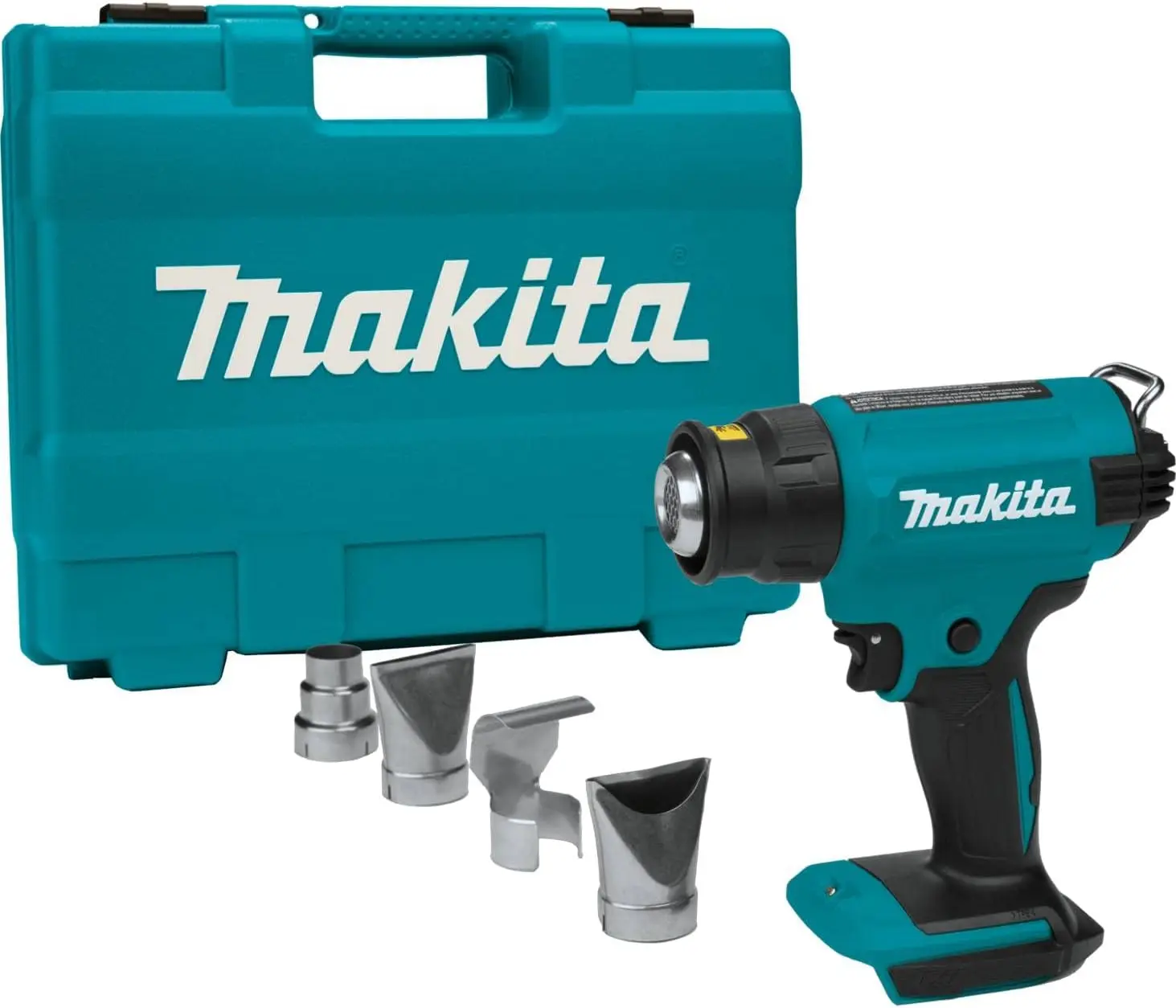 Makita XGH01ZK 18V LXT ®   Pistola de calor sem fio de íon de lítio, somente ferramenta