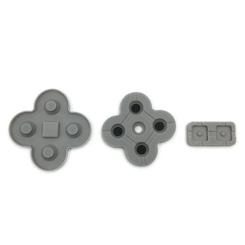1 Set Conductive Rubber Pad For NDSL/NDS Lite Replacement Silicone Pad Membrane Buttons Contacts Gasket Repair Kit