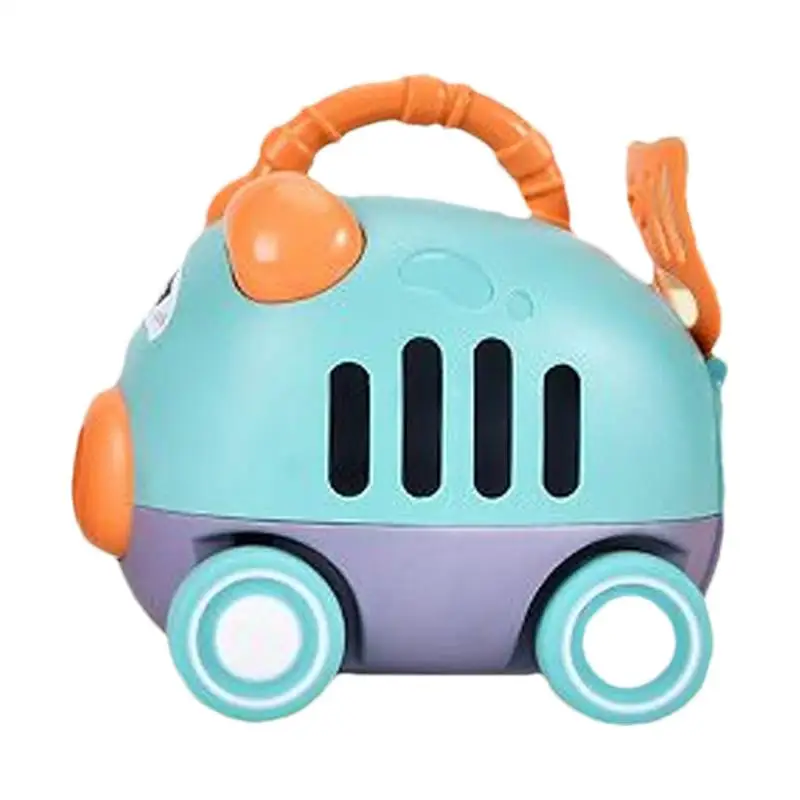 Push Car Toy Cartoon Animal Inertia Race Vehicle Cute Animal Pressing Sliding Friction Vehicle Fine Motor Skills Toy For Boys