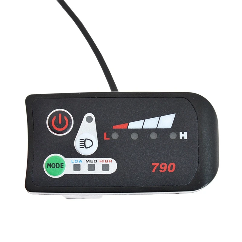 Electric Vehicle Electric Bicycle Meter LED Power Display 6 Km Booster Meter 790 Meters