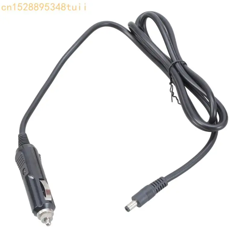 Y4QF 12V 24 V Cargador 24 V adaptador 5.5 mmx2.5 mm Puerto masculino a 5.5x2.5 mm Cable cargador enchufe para