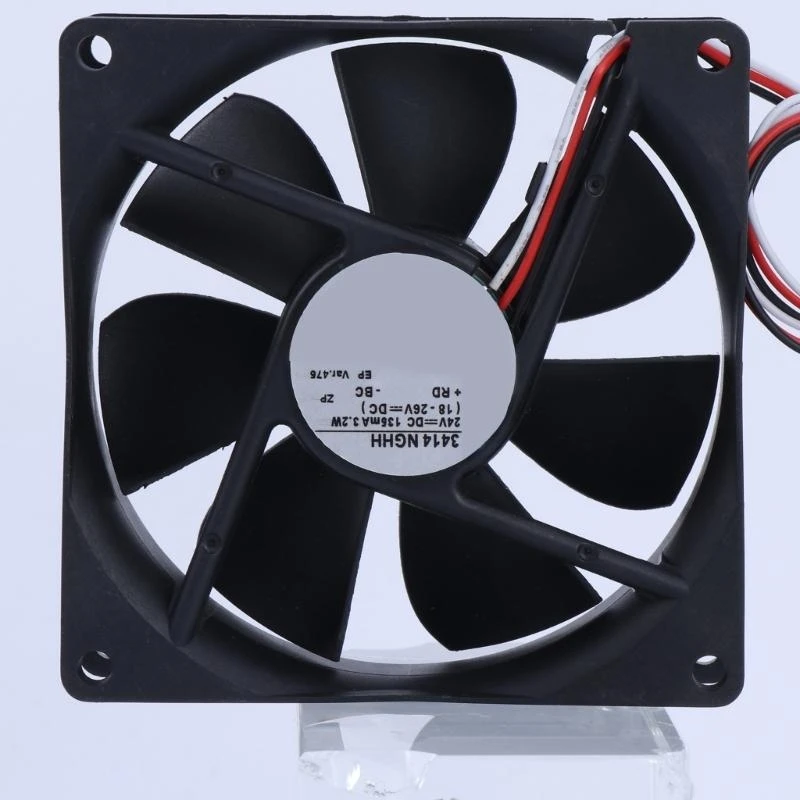 N3UC NEW 3414NGHH 3414 NGHH DC24V Original Cooling Fan 24V 3.2W 3pin 9025 90x90x25MM 9CM for Inverter Fan