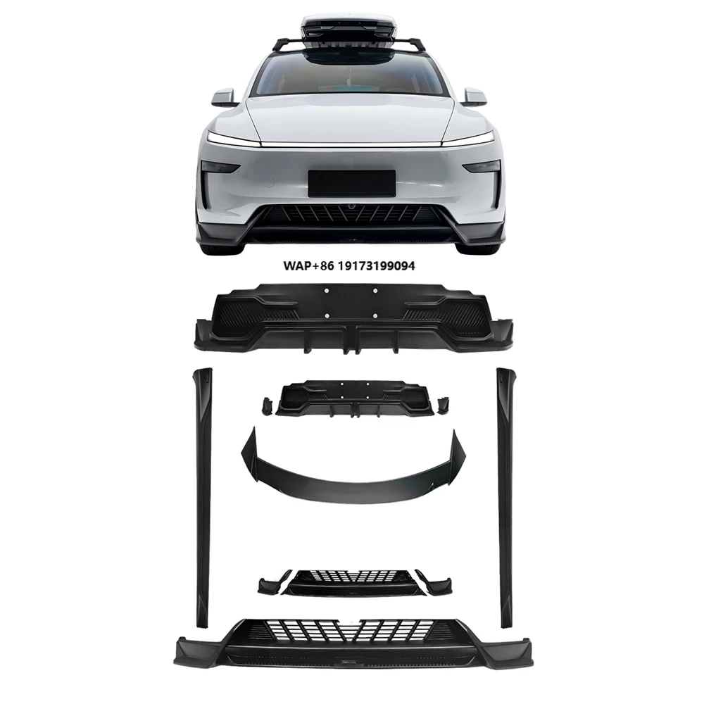 

Model Y Sporty Bumper Body Kit with Park Assist Sensor Cutouts Universal Fitment 1-Year Warranty | Easy Bolt-On Install
