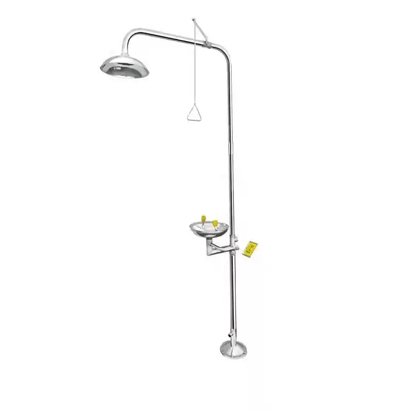Lab Use Safety Shower Combination Emergency Shower Eye Washer