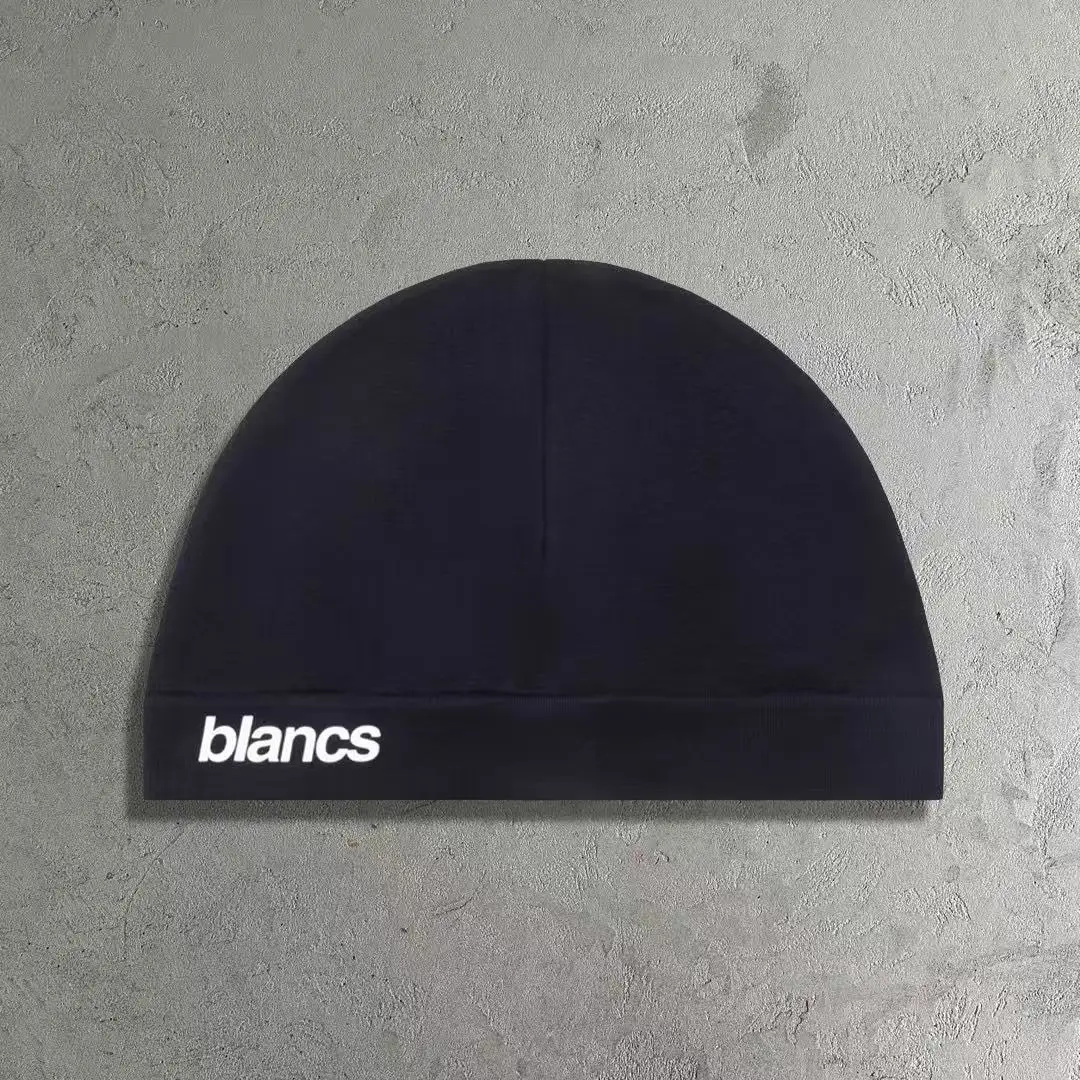 Letter printed knitted hat, single-layer autumn and winter warm cover, sports hat, fashionable and casual toe cap, outdoor stree