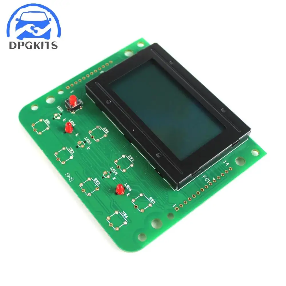 Excavator Monitor LCD Screen Panel for Kobelco SK-6 SK200-6 SK135SR With 6 Months Warranty Parts Excavator Car Accessories Parts