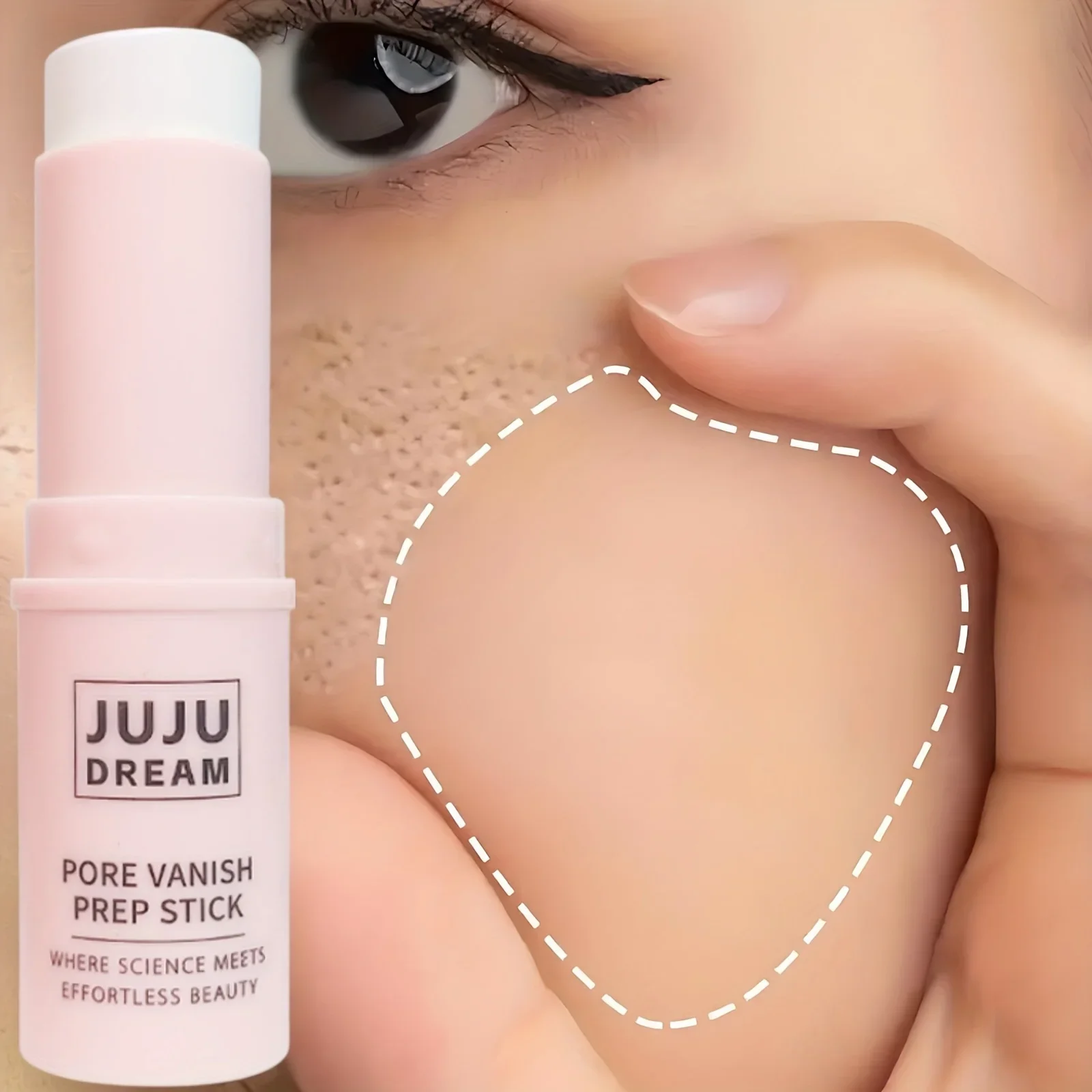Waterproof & Oil-Control Invisible Pore Base Stick - Primer for Pore Minimizing, Buildable Coverage Pore, stocking stuffers