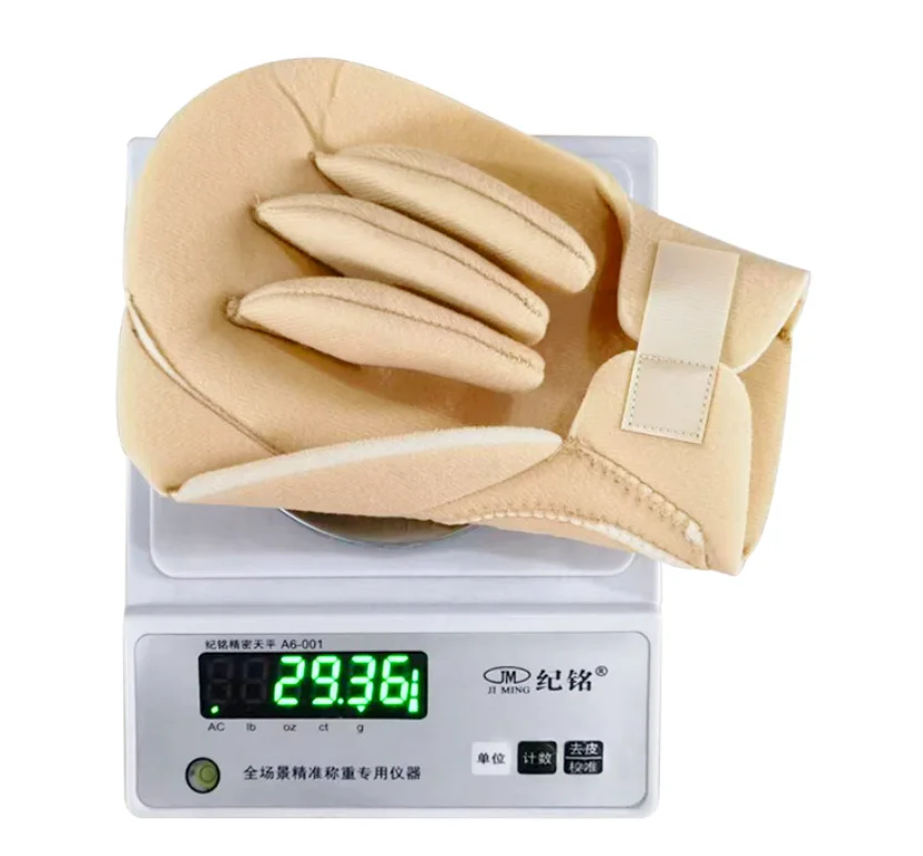 New Built-in Finger Separator Pressure-Relieving Palm Pad Foam Cushion Sports Gloves