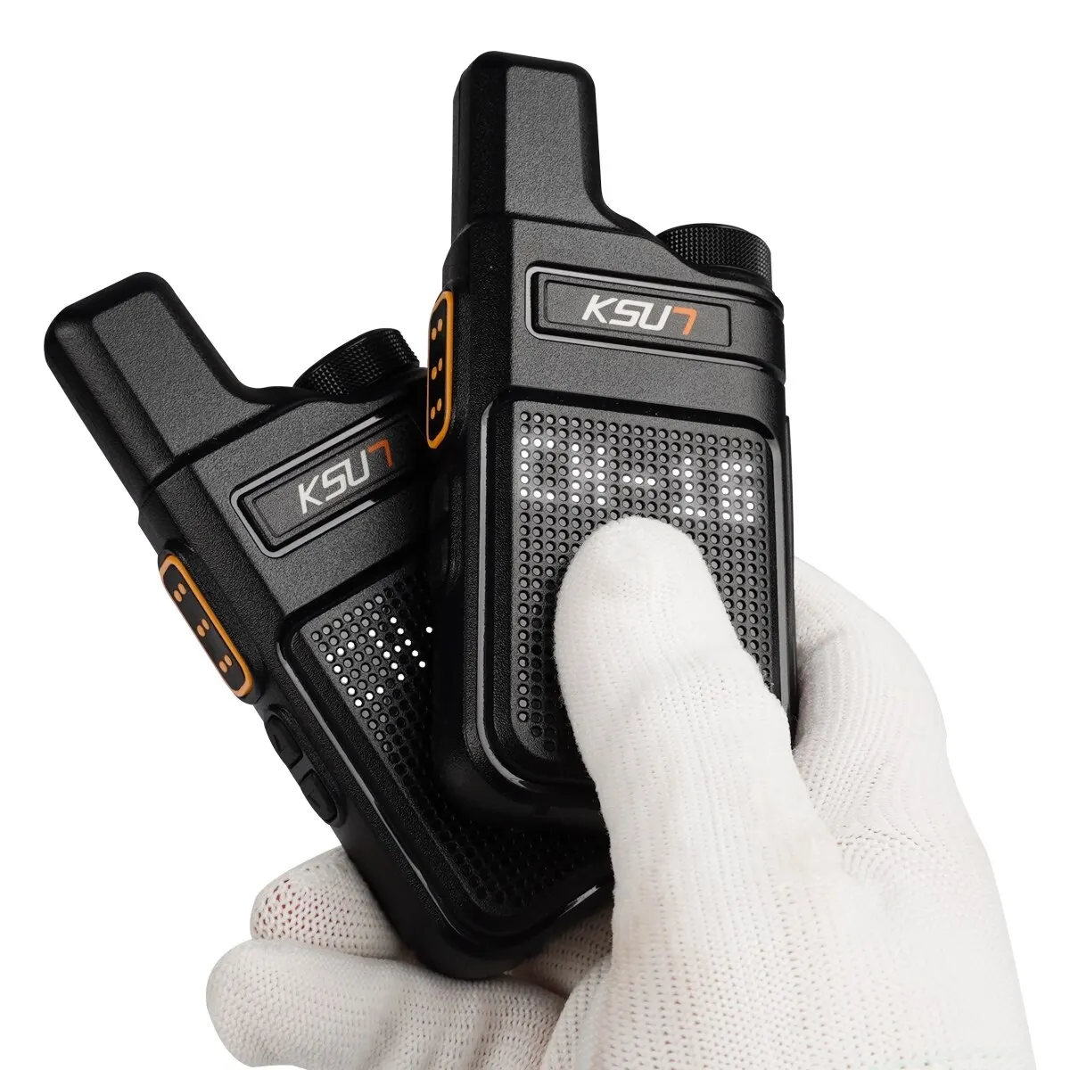 KSUT PMR446 Walkie Talkie Portátil, 2 Peças Tamanho Mini, Rádio Portátil, Conjunto Sem Fio, Estação De Rádio Em Dois Sentidos, Transceptor