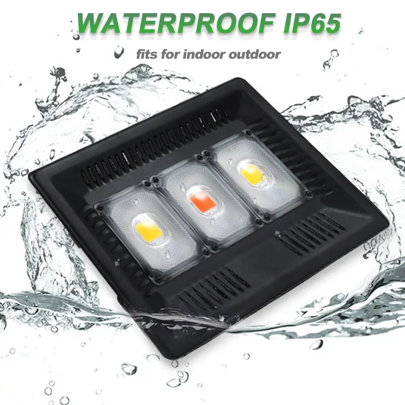 IP65 Waterproof Hydro Lamp 50W 100W For Greenhouse Grow Tent Indoor Planting Full Spectrum LED Grow Light 150W