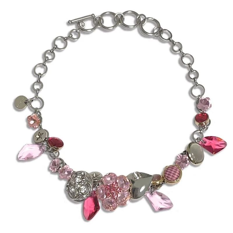 Y2K Jewelry Pink Cr…