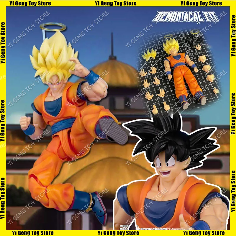 

New Demoniacal Fit Demoniacal Fit Dragon Ball Super Saiyan Goku Dragon Ball Super Saiyan Goku Action Figure 3.0 Body DBZ Warrior