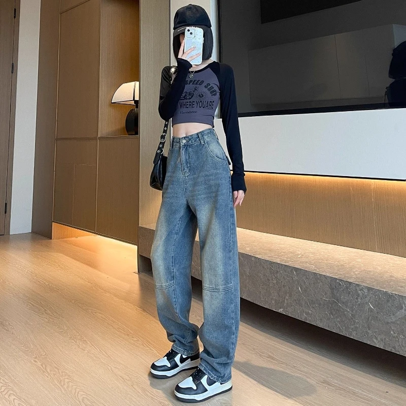 レディースヴィンテージデニムハーレムカーゴパンツ、ハイウエス - Vintage Fashion Instagram のレビューと価格