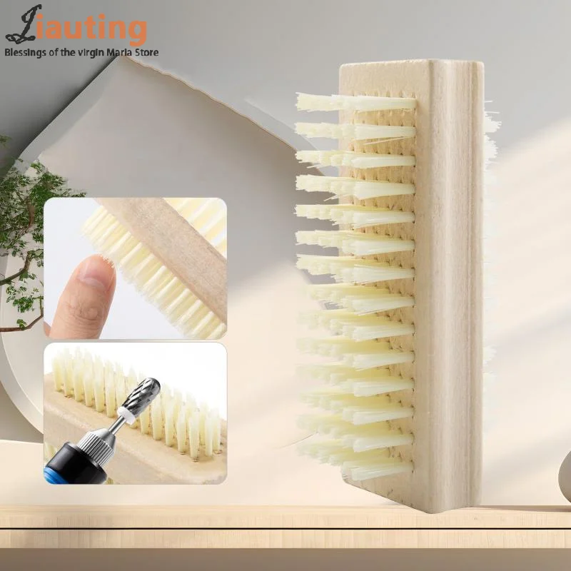 Double Sides Nail Brushes Hand Fingernail Brush Cleaner Scrubbing Pedicure For Toes And Nails Men Women Manicure Pedicure Tool