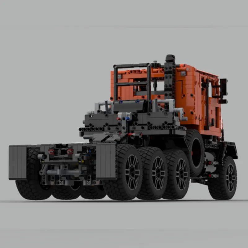 2925 قطعة MOC- 205331   MOC جديد Oshkosh M1070 خزان عسكري شاحنة نقل تعديل التكنولوجيا لتقوم بها بنفسك اللبنات الصبي هدية