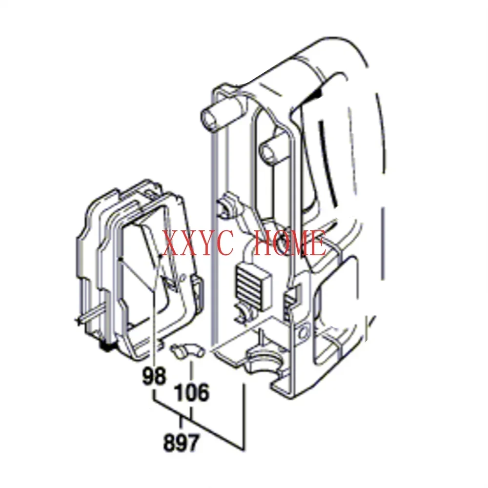 

BOSCH 11222EVS 11222EVSG GBH4DSC Rotary Hammer