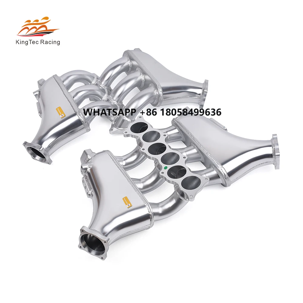 

Детали для гоночных автомобилей GTR R35 VR38DETT Заготовка впускного коллектора для 09-UP для Nissan Plenum Silver