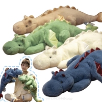 90-150cm Cartoon Giant Flying Dragon Plush Doll Pillow White Snow Dragon Pterosaur Plush Toy Soft Stuffed Animal Doll Kid Gift