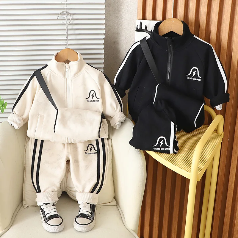 

New Spring Autumn Baby Clothes Kids Girls Clothing Children Boys Sports Jacket Pants 2Pcs/Sets Infant Costume Toddler Tracksuits