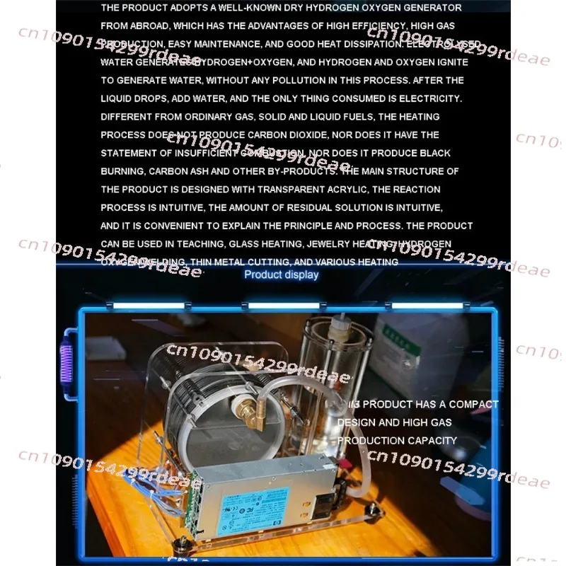 Electrolytic Water Machine Metal Heating Welding Equipment - Hydrogen Oxygen Mixing Principle