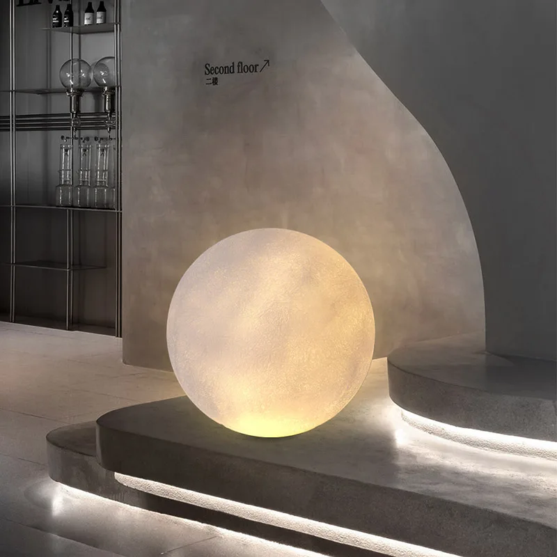 

Romantic Moon Lamp Decorative Chandelier Moon Ambient Light Art Floor Lamp