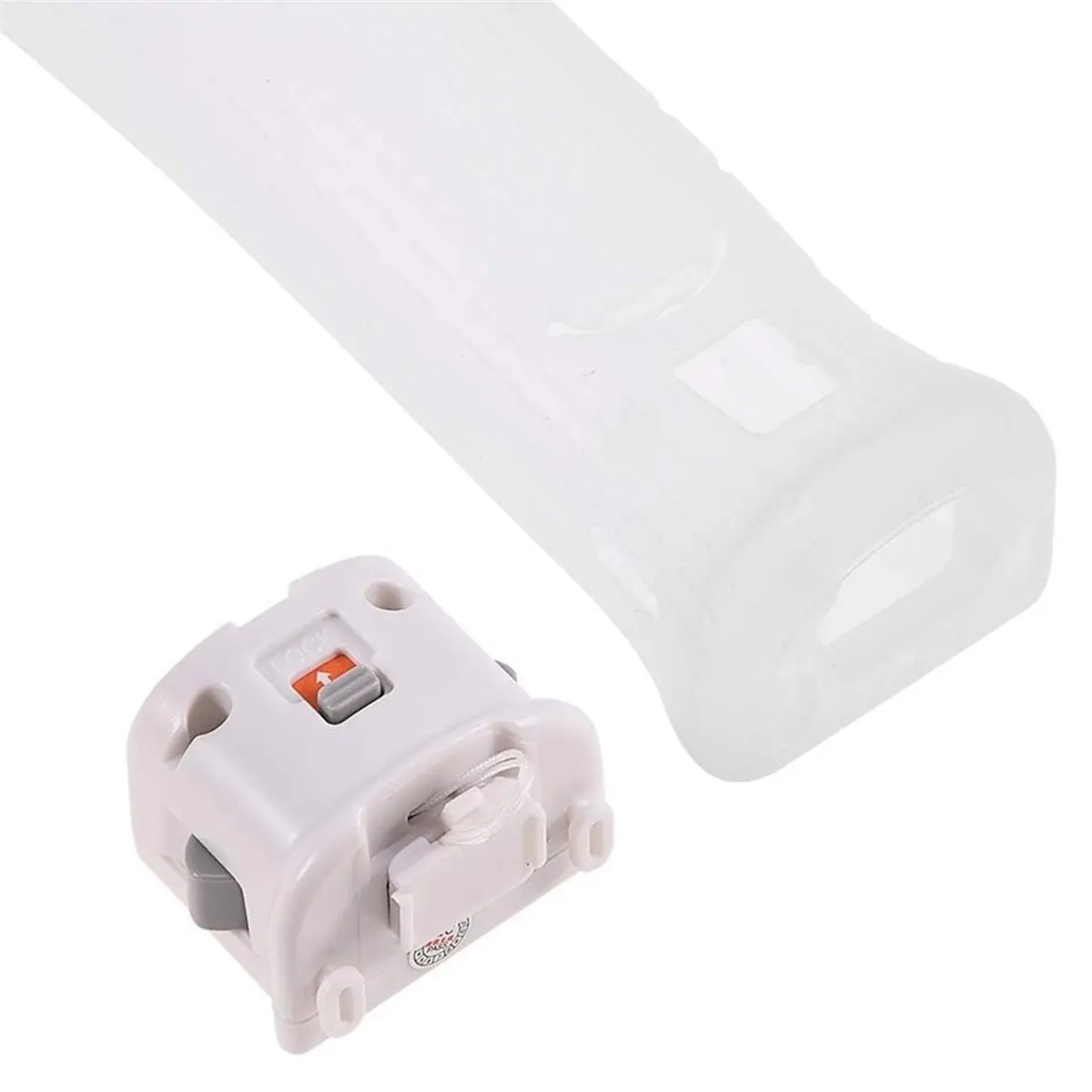DT182 STOCK-Sensor Adapter with Silicone Case for Motion Plus Adaptor Accelerator for Remote Controller