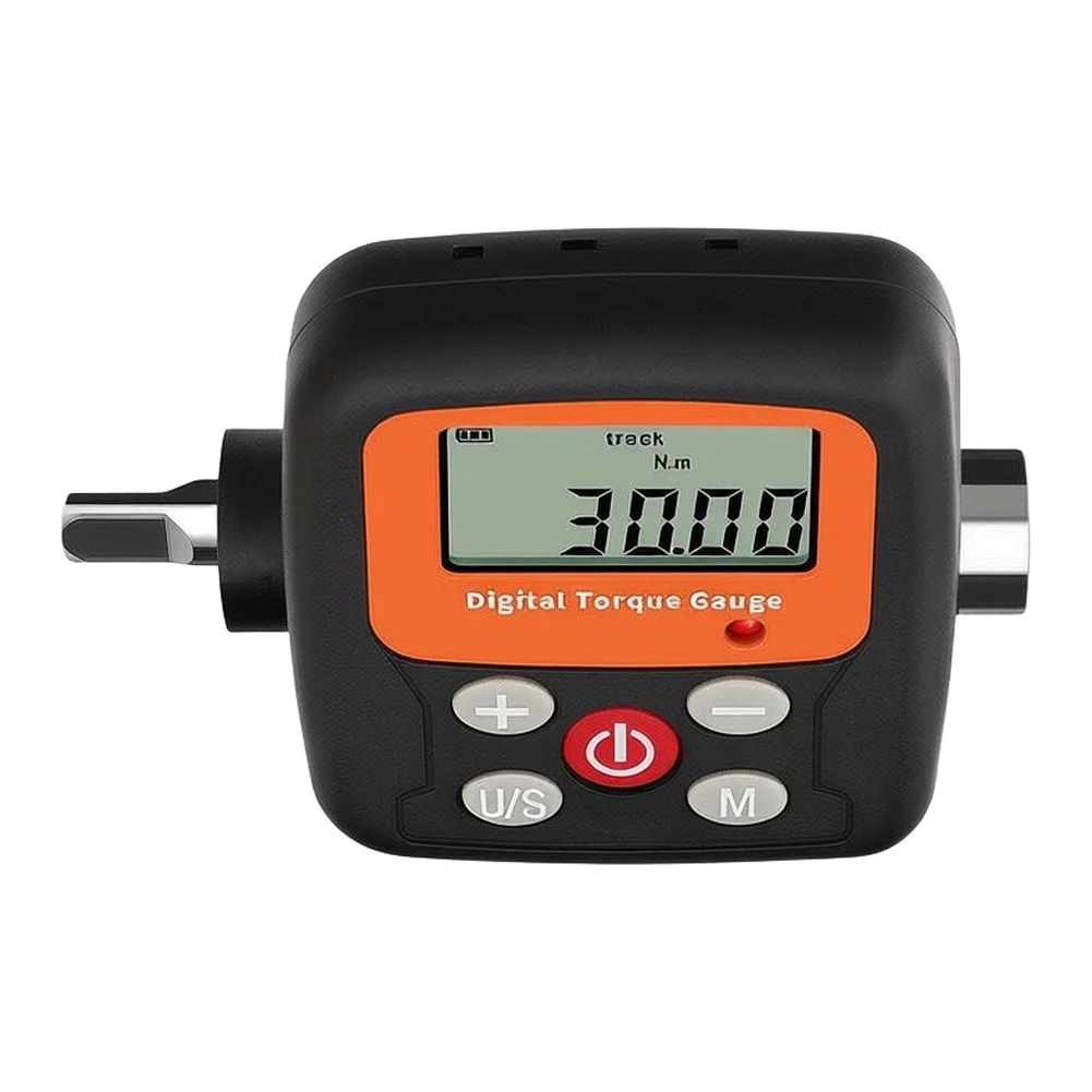 Digital For Torque Wrench Adapter 1/4 3/8 1/2 Inch For Engine Maintenance Testing Tool With 4 Units And Data Storage Function