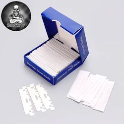100 Pcs Men'S Razor Blades For Shaving Hair Removal Stainless Steel Double-Edged Razor Blades Hair Salon Shaving Accessories