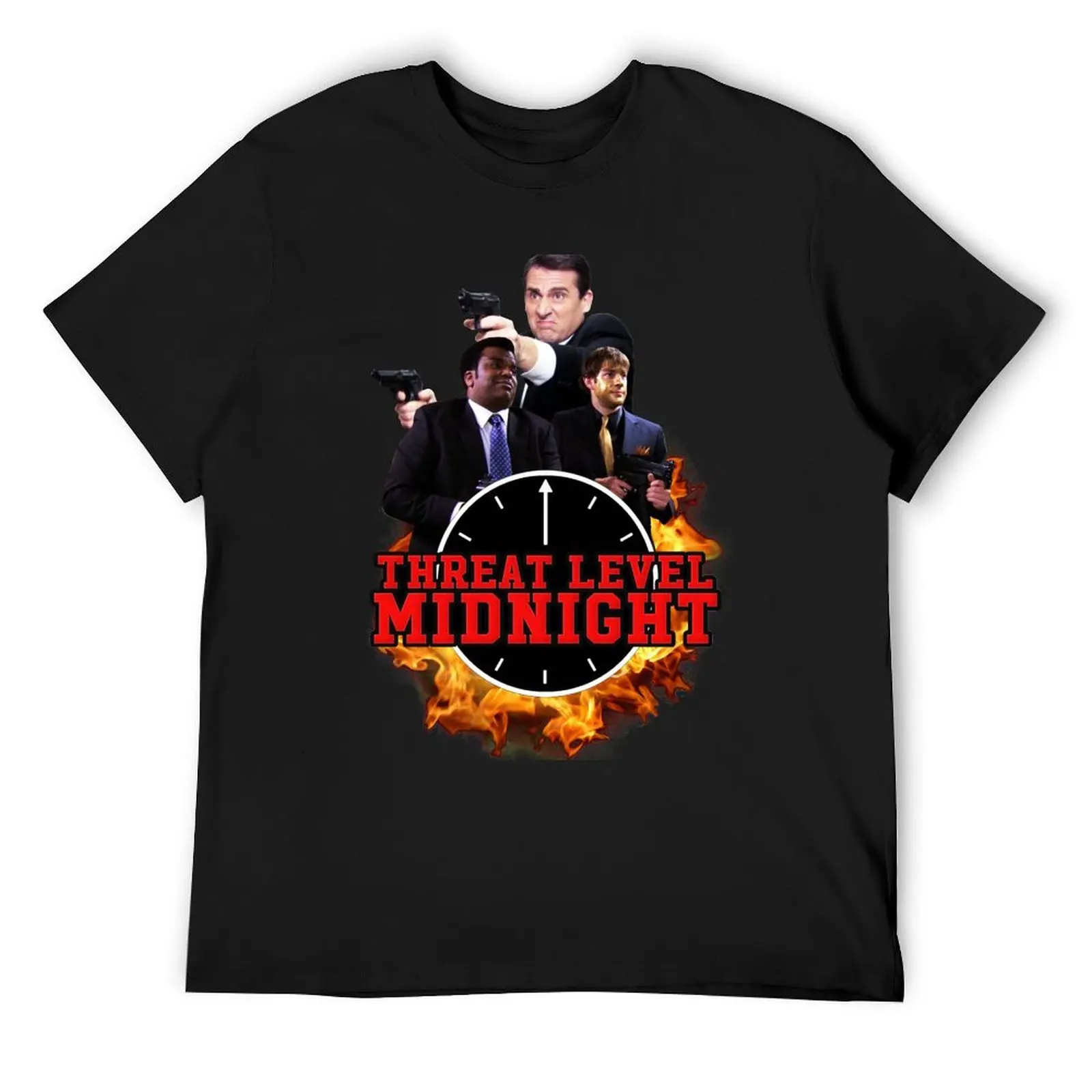 

THREAT LEVEL MIDNIGHT T-Shirt vintage clothes essential t shirt Blouse t shirts for men pack