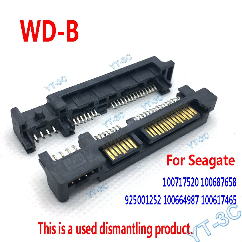 Conector SATA Plug para Seagate, conectores SATA, 7P + 15P, SSD, 7Pin + 15Pin 21P, 100717520, 100687658, 925001252, 100664987, 1-10