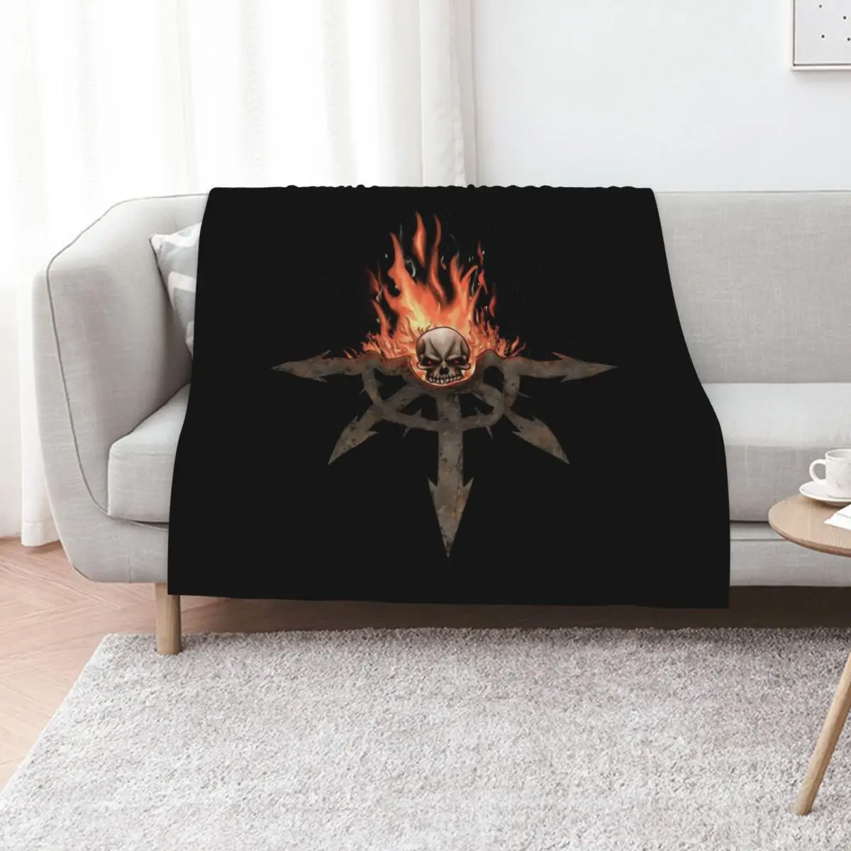 Chaos Throw Blanket funny gift Personalized Gift blankets ands cosplay anime Decorative Throw Bed linens Blankets