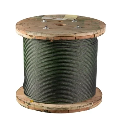 Elevators Ungalvanized 8X19s Wire Rope for Lifting Steel Elevator Wire Rope