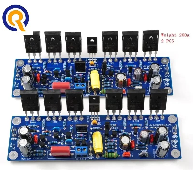 

Усилитель L150W, 6 штук на канал, готовая плата полевого транзистора MOSFET мощностью 200 Вт