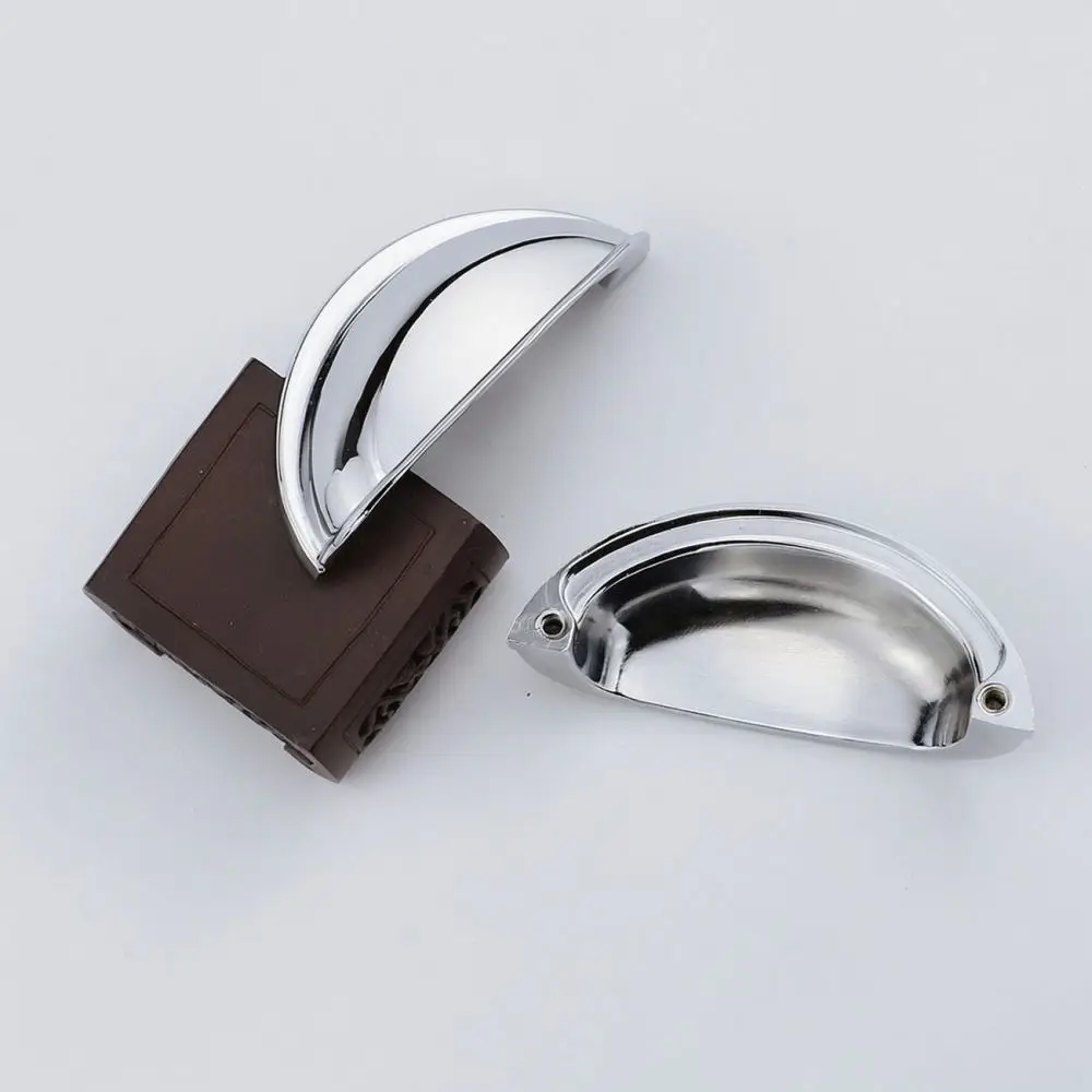 Decorative Shape Drawer Pull Zinc Alloy Cabinet Handle Vintage French Style Furniture Knob Wardrobe Door Hardware