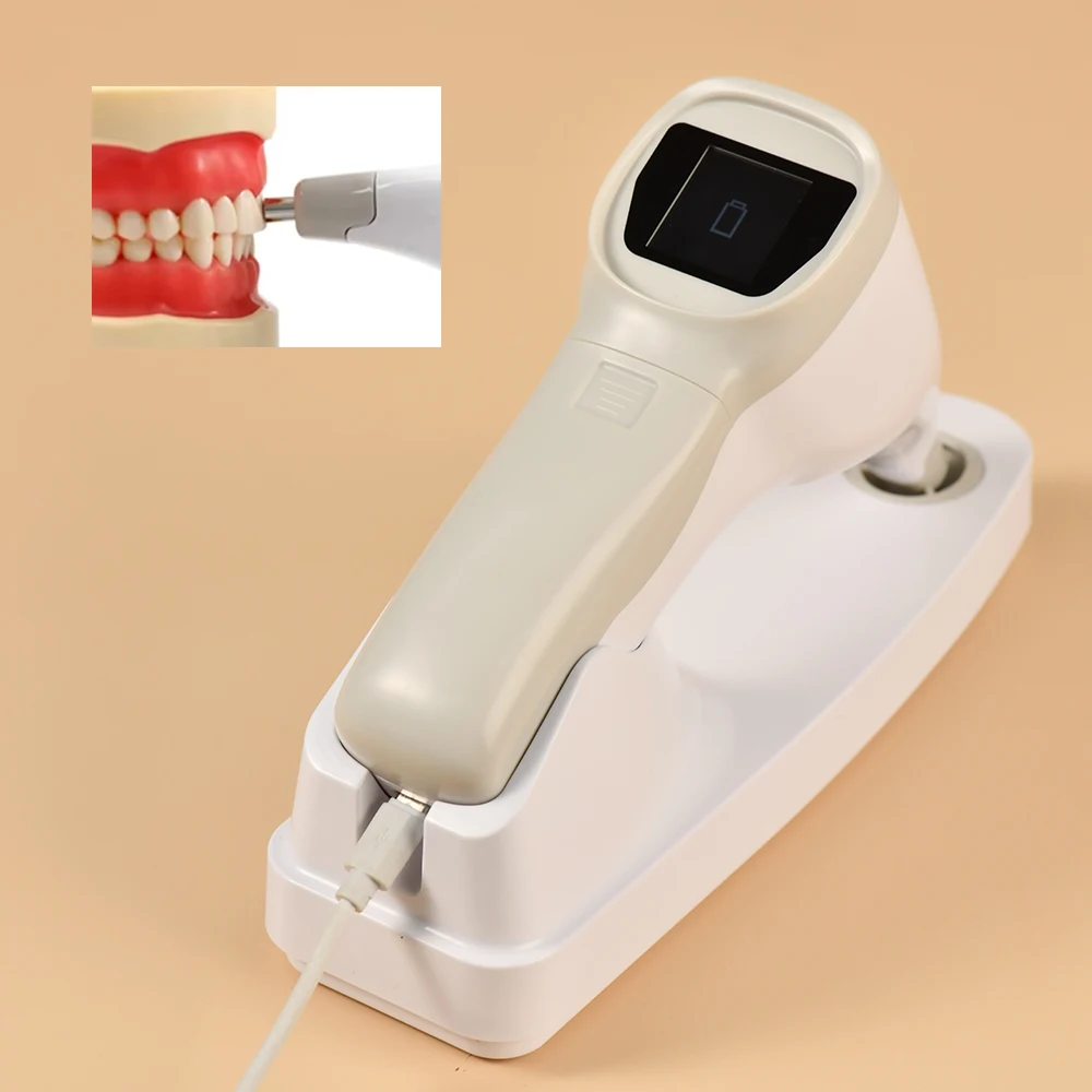 Tooth Color Comparator Dental Photoelectric Digital Shade Guide Corrector LCD Screen Wireless Dentistry Equipment