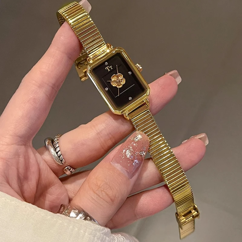 New high-end sense exquisite and small women's watch simple automatic waterproof student quartz watch birthday gift