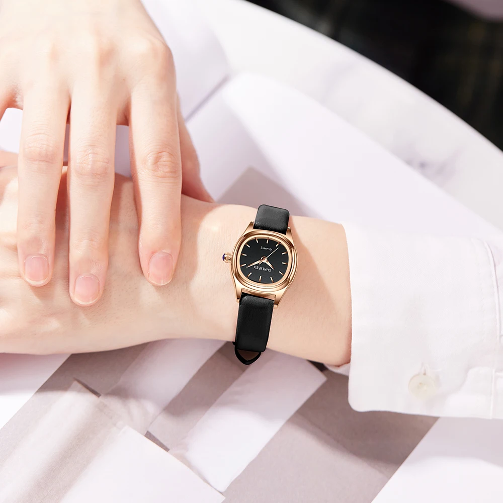Sunlifex orologi da donna stile retrò per orologi di moda coreani aziendali