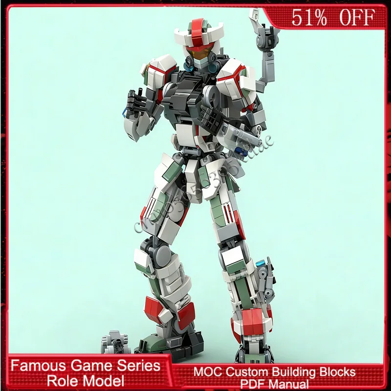 

832 детали, популярная серия игровых персонажей, Star Rover MOC, модульный конструктор, креативный набор для детей, игрушка-конструктор для самостоятельной сборки, подарок на праздник